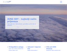 Tablet Screenshot of jungsky.hr